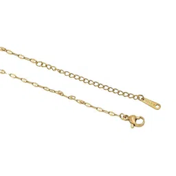 carlton london Gold-Plated Stone-Studded Necklace & Earrings image 5