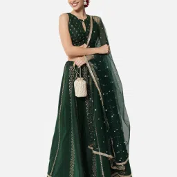 studiorasa Women Block Print Side Open Blouse image 5