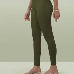 lyra Ankle-Length Leggings with Elasticated Waist image 5