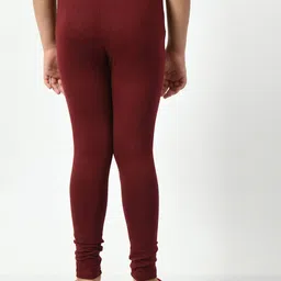 indiweaves Women Pack of 4 Leggings with Elasticated Waist image 5