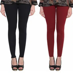 pinovo Women Pack of 2  Leggings with Elasticated Waistband  image 5