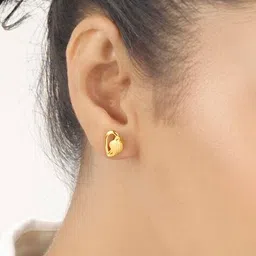 p n gadgil jewellers Women Auric Breeze Studs image 5