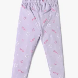 infants frendz trends select Girls Pack of 3 Printed Cotton Leggings image 5
