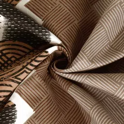 arrabi Printed Single Bedsheet with Pillow Cover image 5