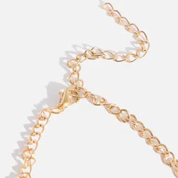 sohi Gold-Plated Stone-Studded Necklace image 5