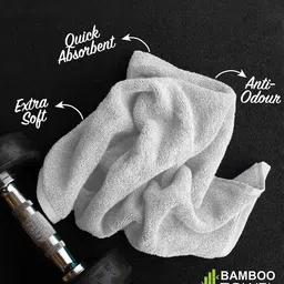 heelium Pack of 3 Bamboo Hand Towels image 5