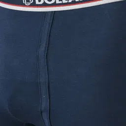 dollar Pack of 2 Men Solid Combed Cotton Double Pouch Support Trunks image 5