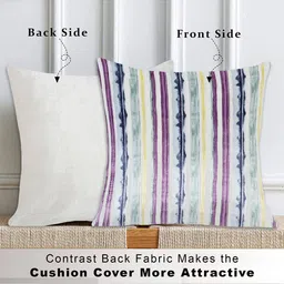 tesmare Set of 2 Printed Cushion Covers 24" x 24" image 5