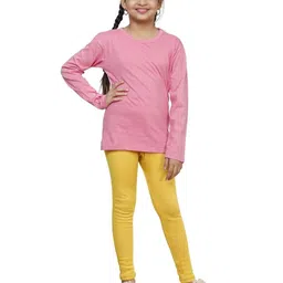 indiweaves Pack of 3 Girls Leggings with Elasticated Waistband image 5