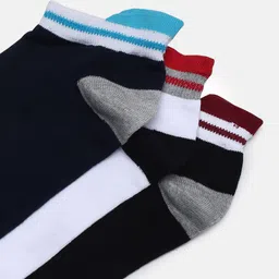 crusset Men Pack of 6 Printed Ankle-Length Socks image 5
