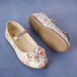 boyz n galz Girls Ballerinas with Bow Applique image 5