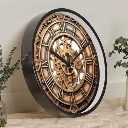 random Round Analogue Wall Clock image 5