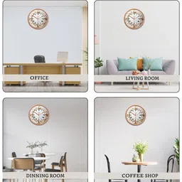 random Round Analogue Wall Clock image 5