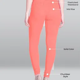lyra Full-Length Cotton Stretchable Leggings image 5
