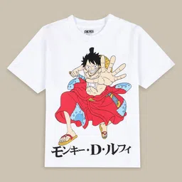 kidsville Boys Graphic Print Regular Fit Crew-Neck T-Shirt image 5