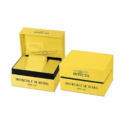 invicta Chronograph Watch with Push-Button Clasp Closure image 5