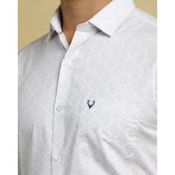 allen solly Men Floral Printed Slim Fit Shirt image 5