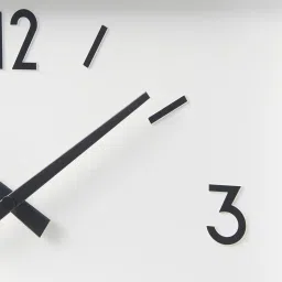 muji Rectangular Station Clock image 5