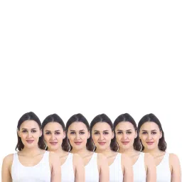 skdreams Pack of 6 Non-Padded Bras image 5