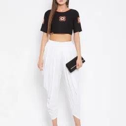 clora creation Dhoti Salwar with Elasticated Waist image 5