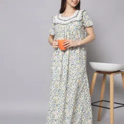 sephani Floral Print Round-Neck Nightie image 5