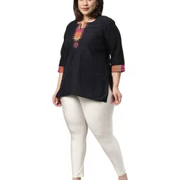 go colors Skinny Fit Leggings with Elasticated Waist image 5