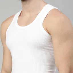 dixcy scott originals Pack of 3 Ribbed Round-Neck Sleeveless Vests image 5