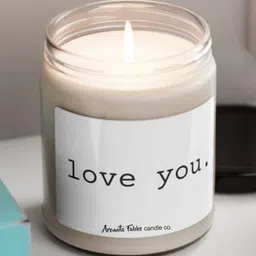 aromaticfables Love You Valentine Cupcake Scented Jar Candle image 5
