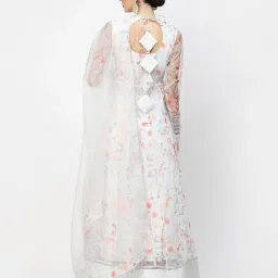 fabway clothing Women Floral Print Anarkali Kurta image 5