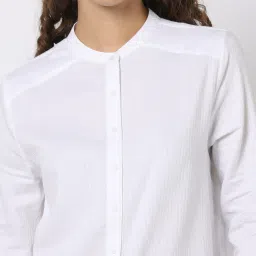 fyre rose Women Striped Relaxed Fit Shirt image 5