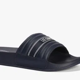 lee cooper Men Brand Print Slides with Textured Footbed image 5