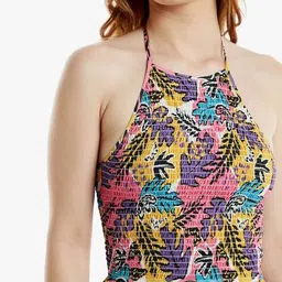 Shein Floral Print Playsuit Dress image 5