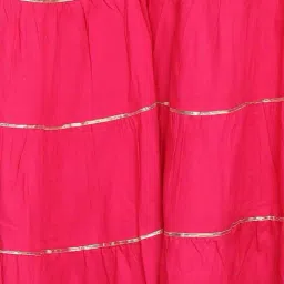 bcz Sharara Pants with Lace Detail image 5