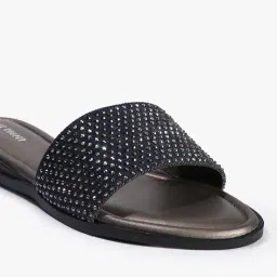 lee cooper Women Embellished Open-Toe Slides image 5