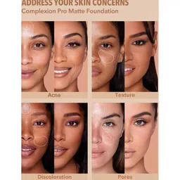 sheglam Complexion Pro Long Lasting Breathable Matte Foundation - Golden image 5
