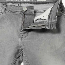 dnmx Men Lightly Washed Slim Fit Jeans image 5