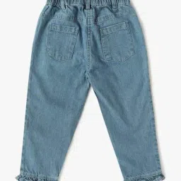 inf frendz Girls Checked Top & Jeans Set image 5