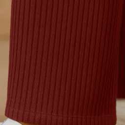 tromko Women High-Rise Relaxed Fit Flat-Front Pants image 5