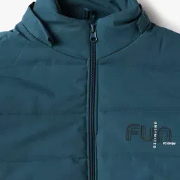 fort collins Boys Quilted Jacket with Detachable Hood image 5