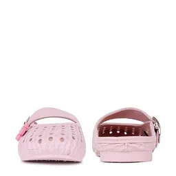 cassiey Women Perforated Clogs with Adjustable Buckle Strap image 5