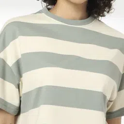 teamspirit Women Striped Relaxed Fit Top image 5