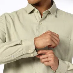 netplay Men Slim Fit Shirt with Patch Pocket image 5