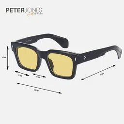 peter jones Men Full-Rim Frame Square Sunglasses-3804Y image 5