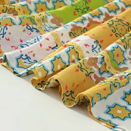 bella moda Girls Printed Fit & Flare Dress image 5