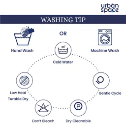 urban space 200 TC Printed Single Bedsheet with Pillow Covers image 5