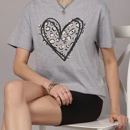 Shein Drop Shoulder Graphic Chest Print Loose Fit Tshirt-picture-10
