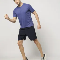 yousta Men Regular Fit Shorts with Insert Pockets image 1