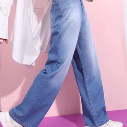 tokyo talkies Women High-Rise Relaxed Jeans image 1