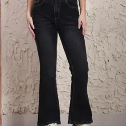 Shein Full Length High Rise Mid Wash Jeans-picture-19
