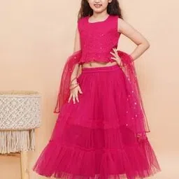 aj dezines Women Embroidered Lehenga Choli with Dupatta-picture-15